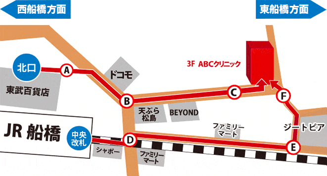 地図の案内図