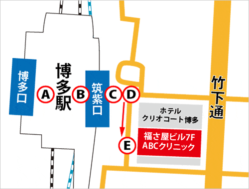 地図の案内図