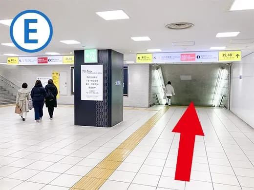 E地点