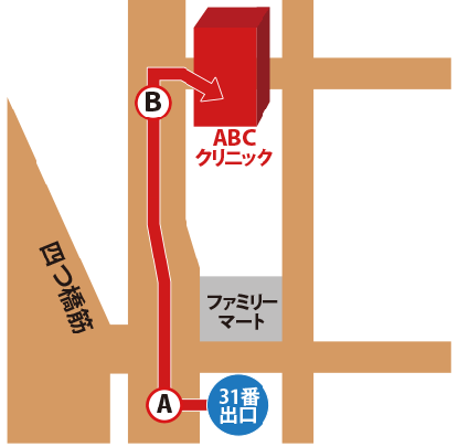 地図の案内図