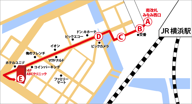 地図の案内図