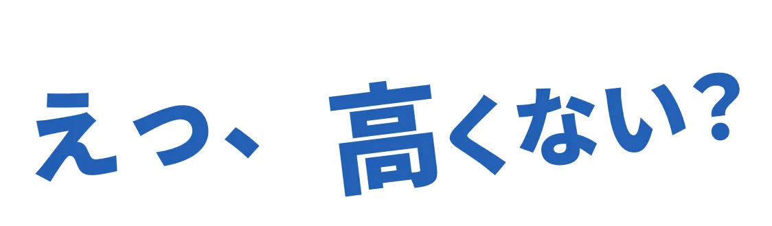 えっ、高くない？